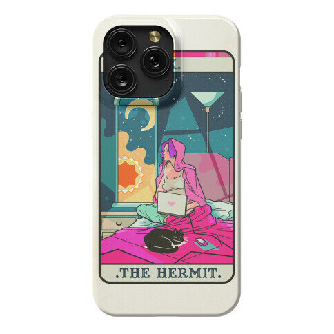 Hermit Tarot Card Phone Case